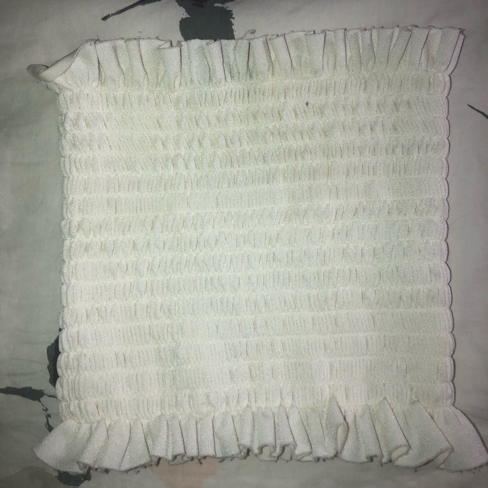 Boohoo Shirred Tube Top